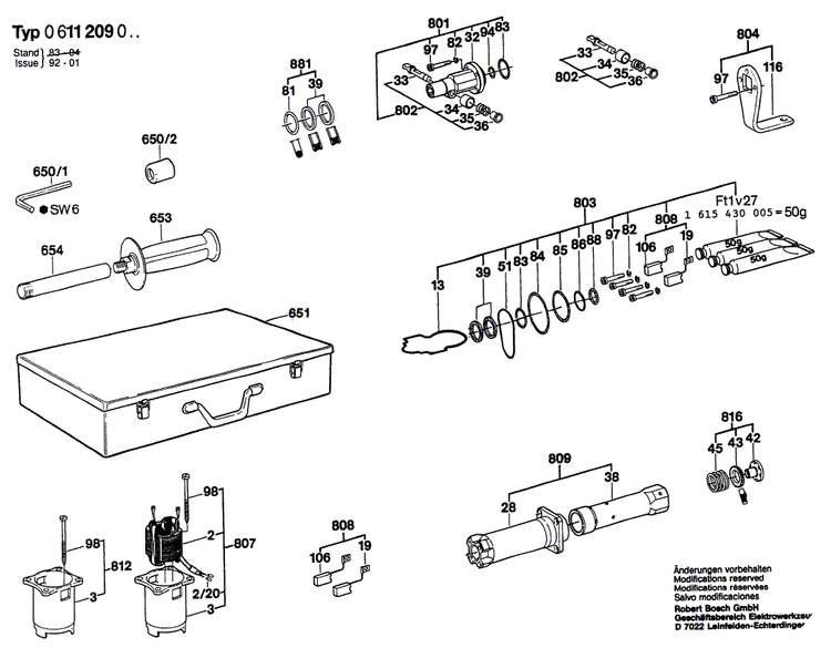 New Genuine Bosch 1900210130 O-Ring