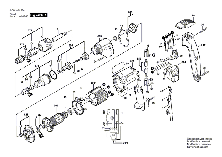 New Genuine Bosch 1900452012 End Splice