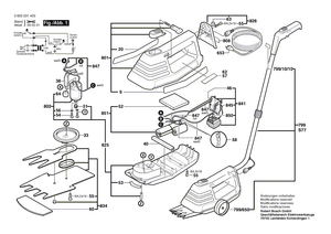 New Genuine Bosch 1904478015 Receptacle