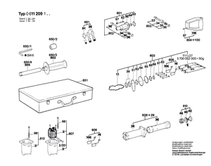 New Genuine Bosch 1904681350 Split Pin