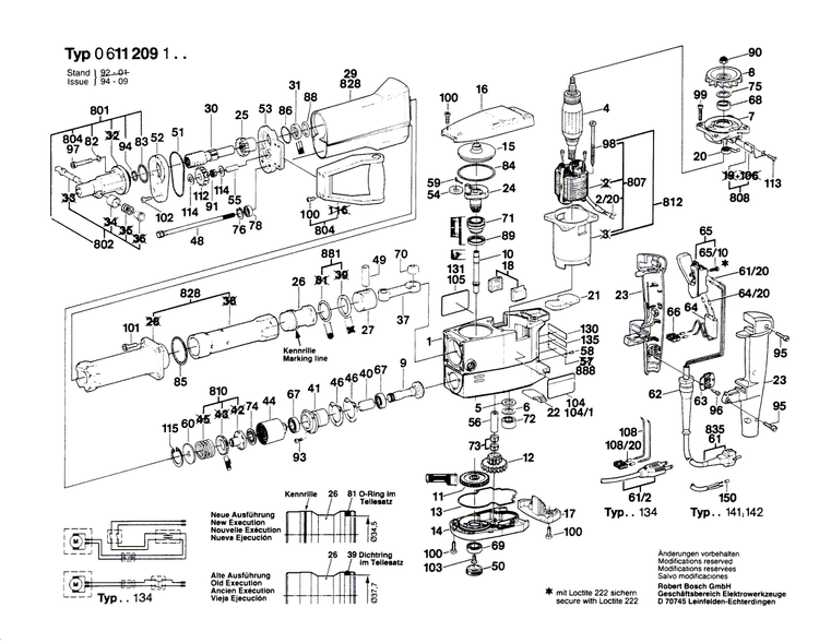 New Genuine Bosch 1904681350 Split Pin