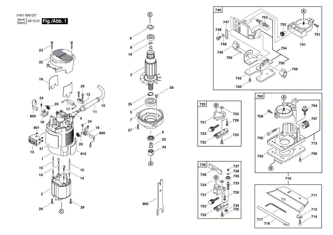 New Genuine Bosch 1907950004 Offset Screwdriver