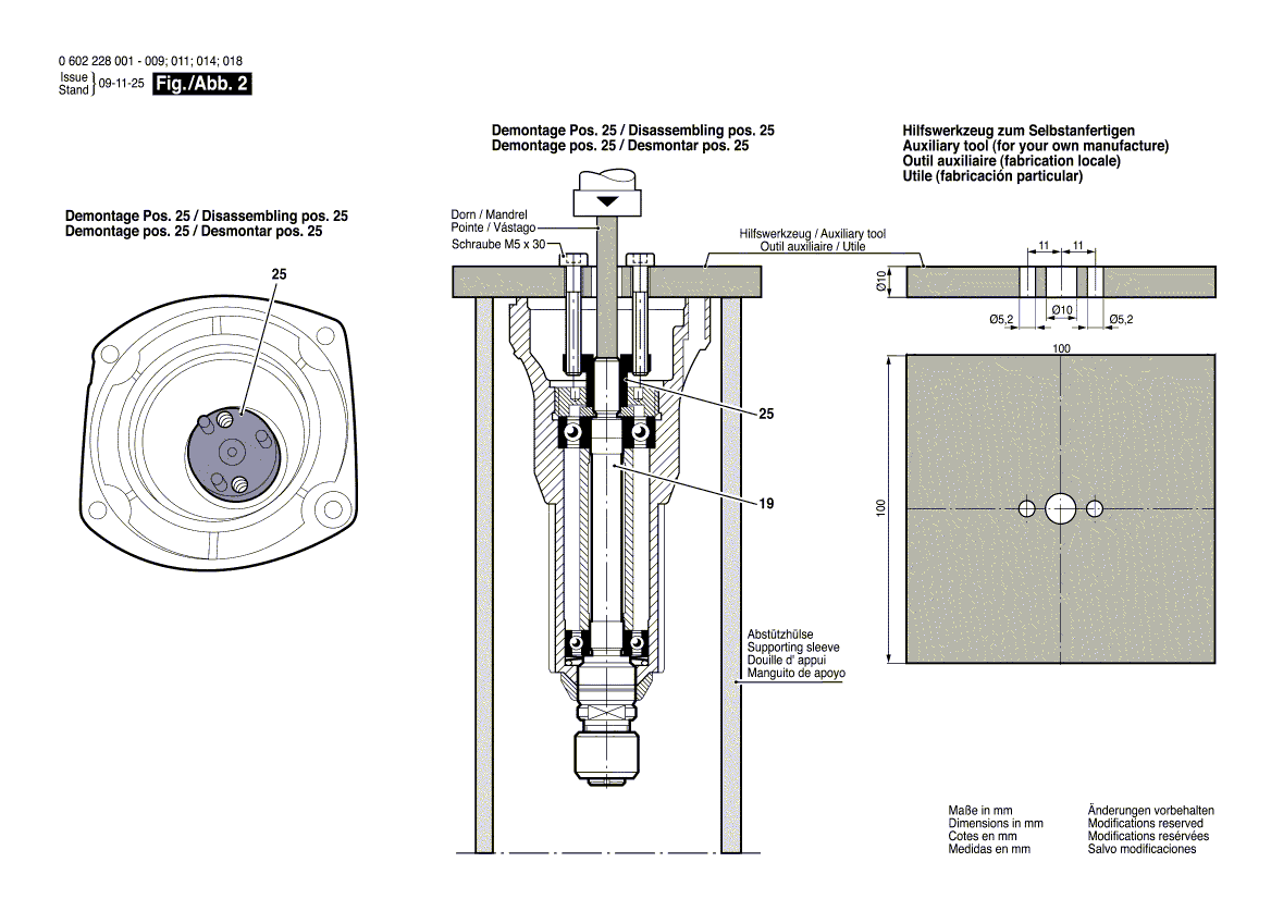 New Genuine Bosch 1907950508 Single-Head Eng. Wrench