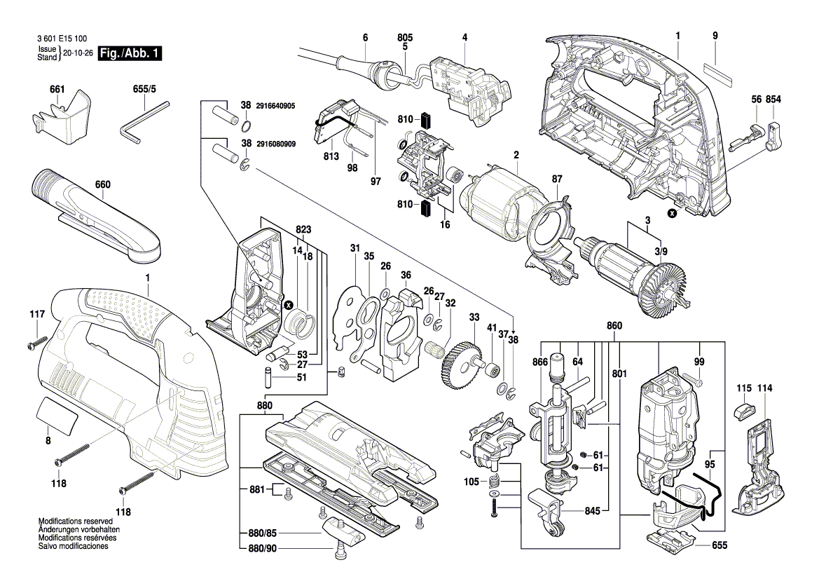 New Genuine Bosch 2600030038 Headlamp Switch