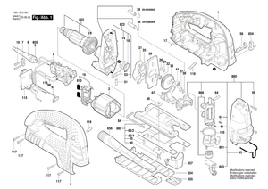 New Genuine Bosch 2600040004 fixing plate