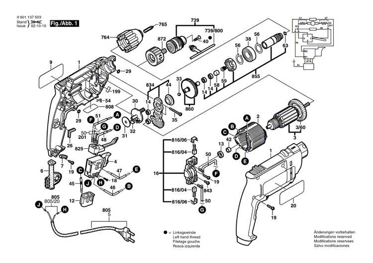New Genuine Bosch 2600100034 Supporting Disc