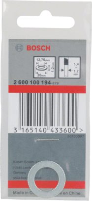 New Genuine Bosch 2600100194 Reduction Ring for Circular Saw Blade For