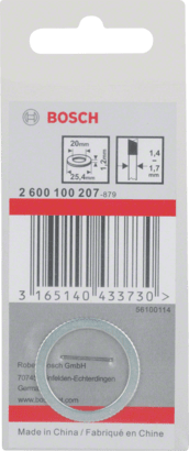 New Genuine Bosch 2600100207 Reduction Ring for Circular Saw Blade For