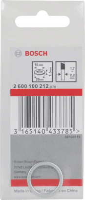 New Genuine Bosch 2600100212 Reduction Ring for Circular Saw Blade For