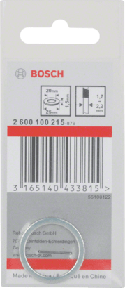 New Genuine Bosch 2600100215 Reduction Ring for Circular Saw Blade For