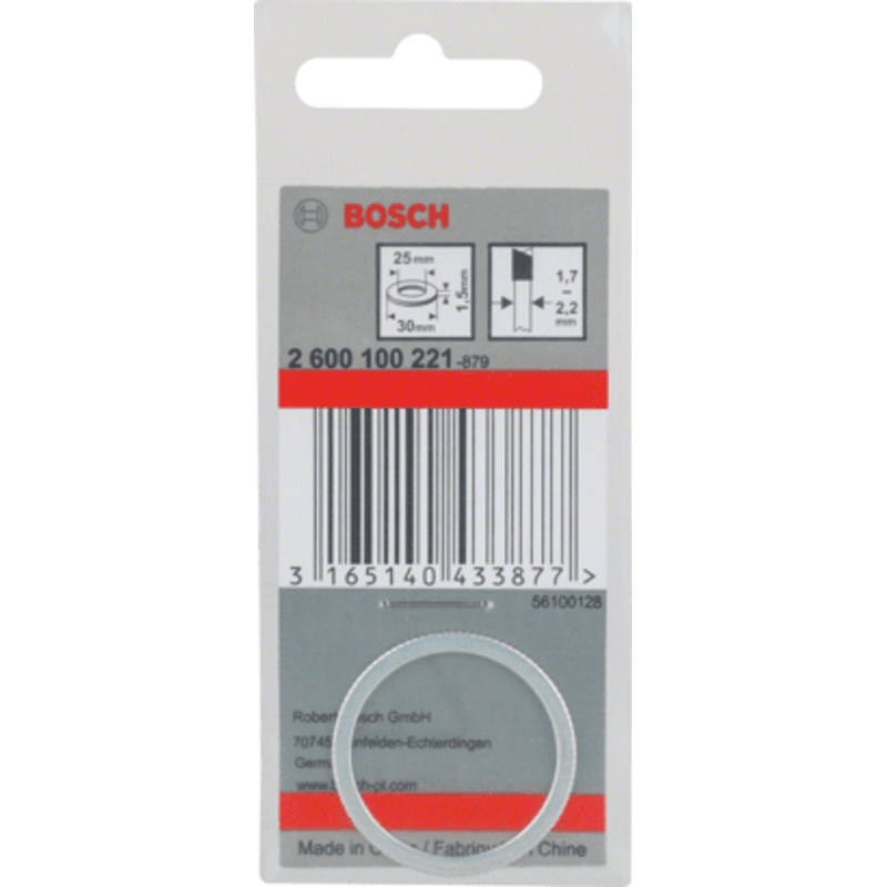 New Genuine Bosch 2600100221 Reduction Ring for Circular Saw Blade For