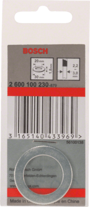 New Genuine Bosch 2600100230 Reduction Ring for Circular Saw Blade For