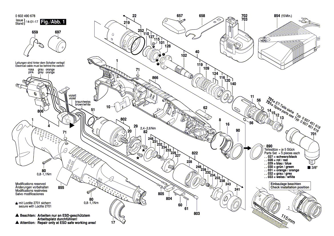 New Genuine Bosch 2600100586 Shim