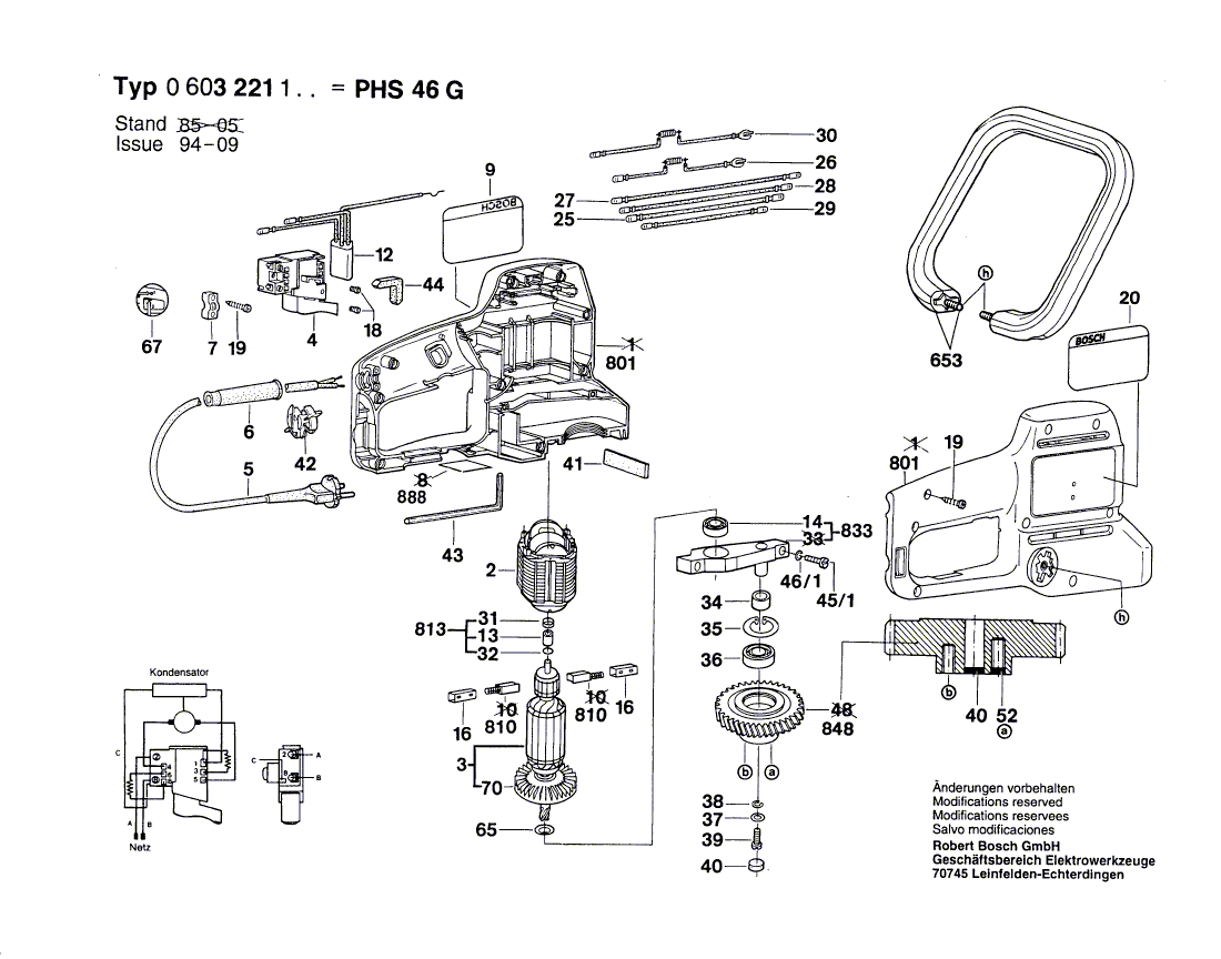 New Genuine Bosch 2600100647 Shim