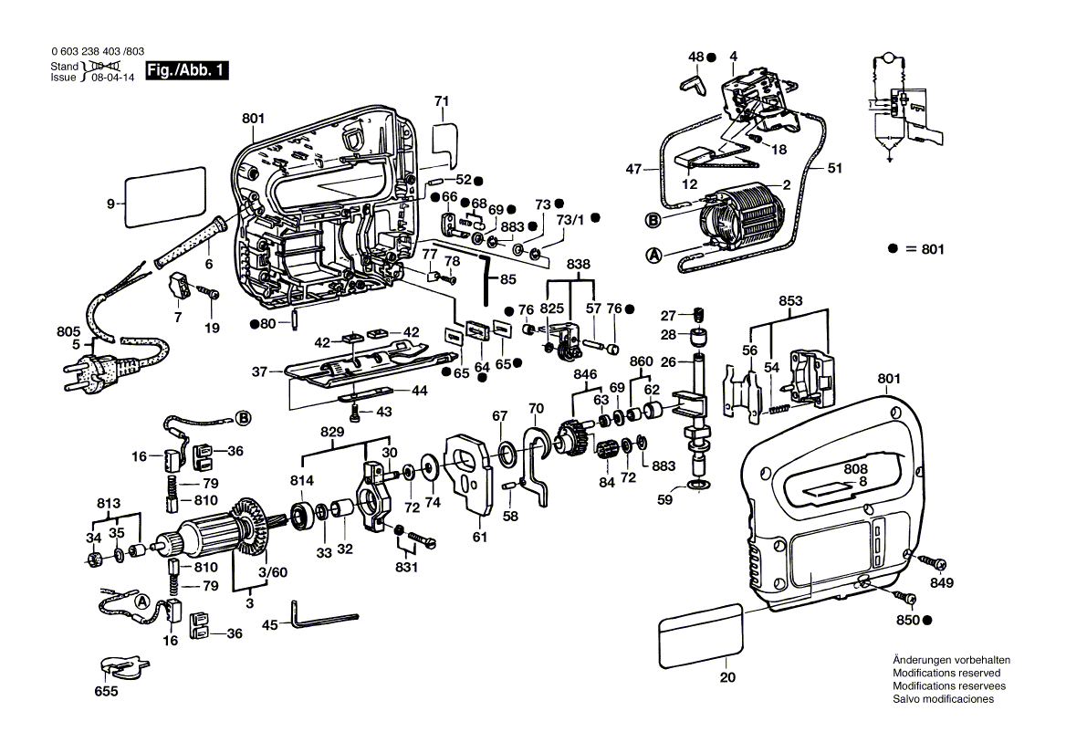 New Genuine Bosch 2600103013 Supporting Disc