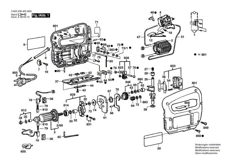 New Genuine Bosch 2600103013 Supporting Disc