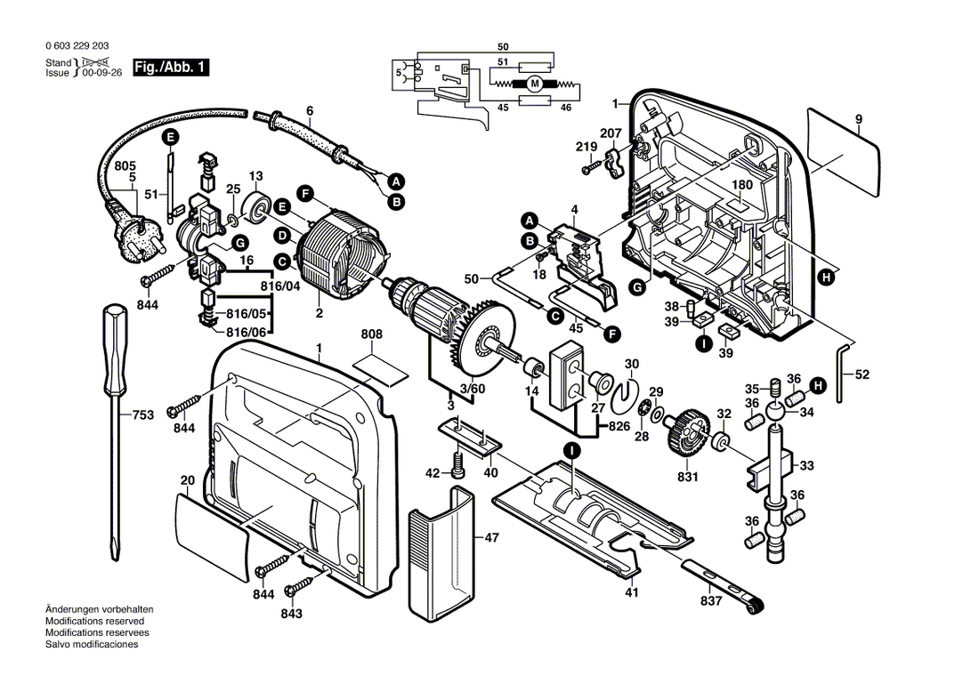 New Genuine Bosch 2600190040 Spring Washer