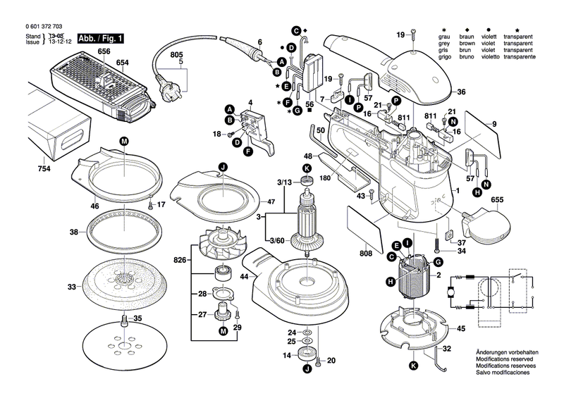 New Genuine Bosch 2600190060 Tab Washer