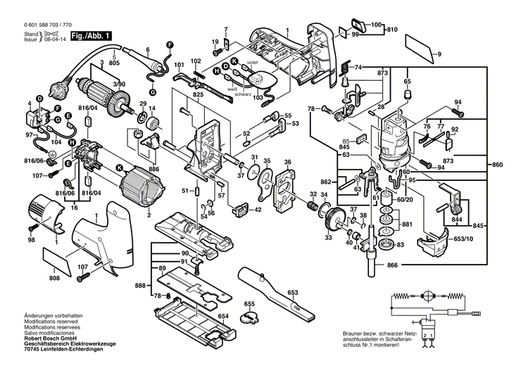 New Genuine Bosch 2600290902 Seal Kit