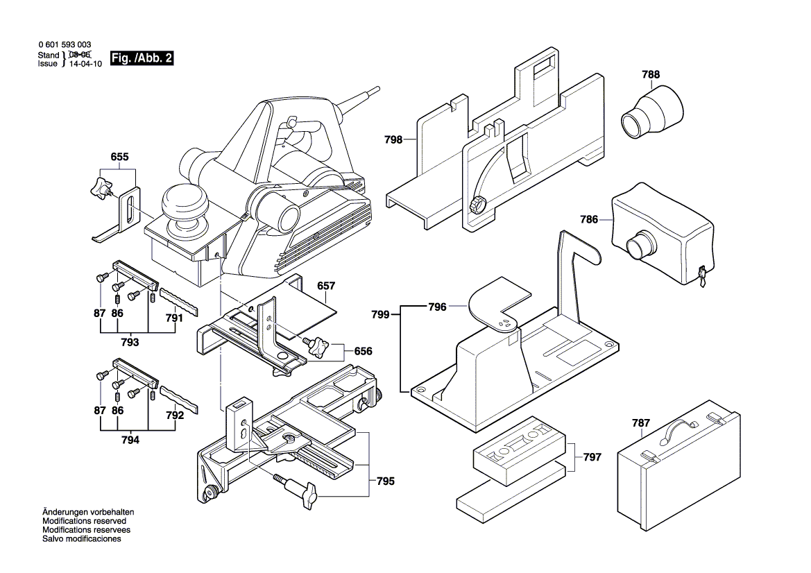 New Genuine Bosch 2600324008 Guide Bushing