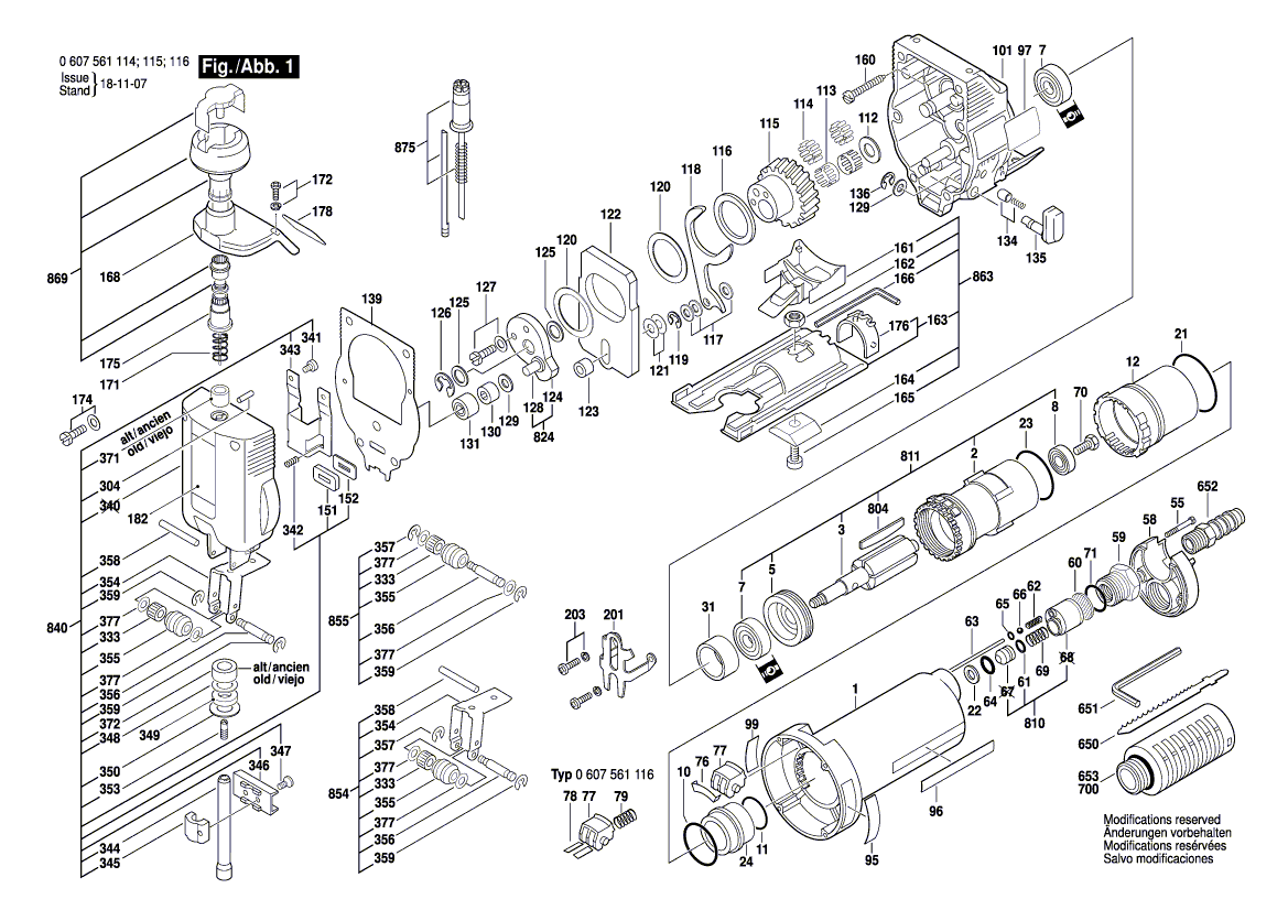 New Genuine Bosch 2600326019 Guide Roller