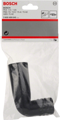 New Genuine Bosch 2600499045 Angle Adapter for Hose For belt sanders, For