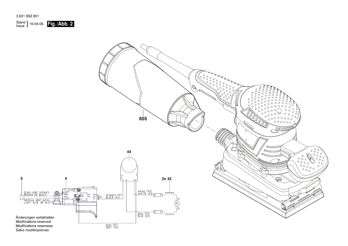 New Genuine Bosch 2600500019 Sealing Cover