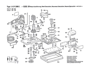 New Genuine Bosch 2600905024 groove ball bearing