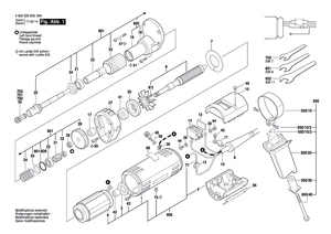 New Genuine Bosch 2600905072 groove ball bearing