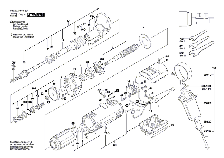 New Genuine Bosch 2600905072 groove ball bearing