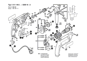 New Genuine Bosch 2600914019 Needle bearing