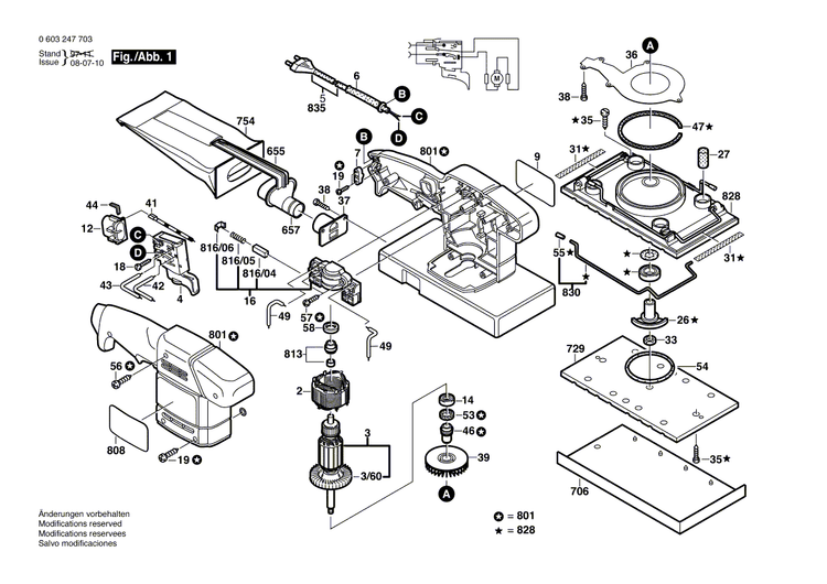 New Genuine Bosch 2601007019 Clamping Strip