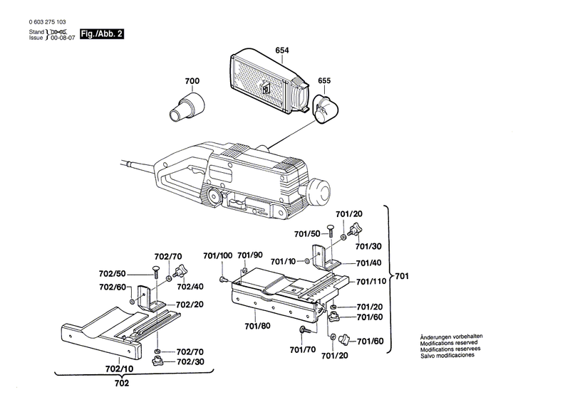 New Genuine Bosch 2601010059 Ceramic Plate