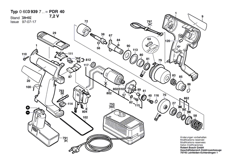 New Genuine Bosch 2601015062 Radial Seal