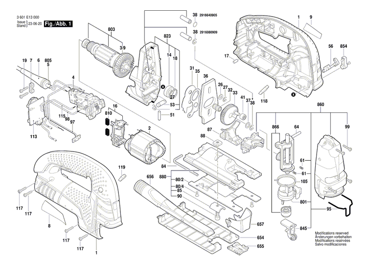 New Genuine Bosch 2601016093 Splintering Protector