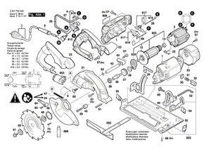 New Genuine Bosch 2601016908 Base Plate