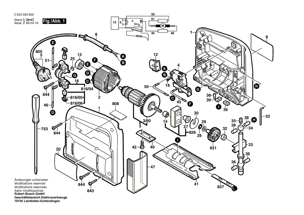 New Genuine Bosch 2601032017 Profile Beading