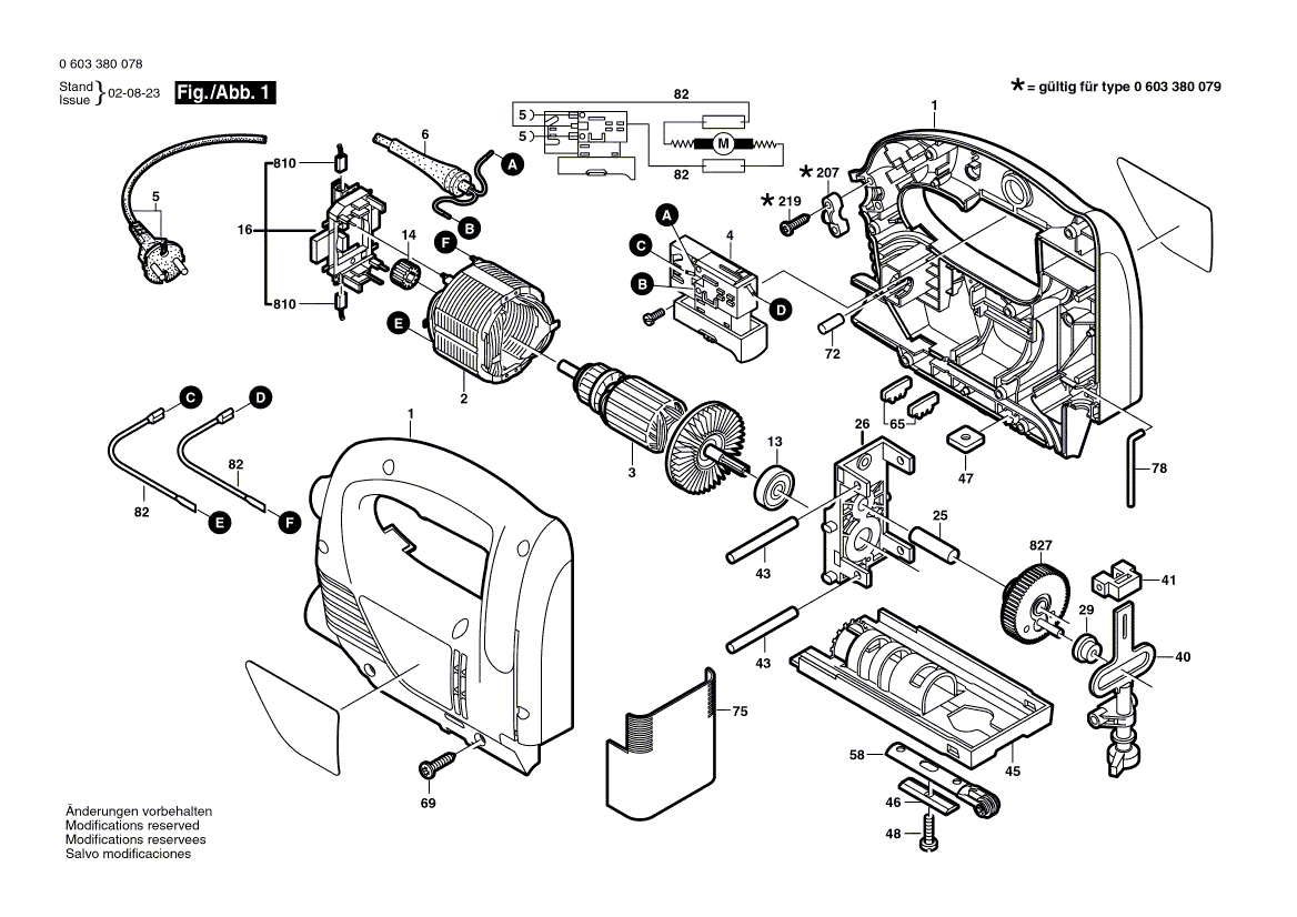 New Genuine Bosch 2601038111 Locking element