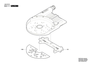 New Genuine Bosch 2601098126 Sliding Piece