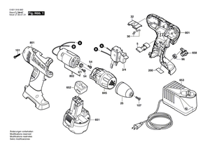 New Genuine Bosch 2601099115 Adjusting Slide