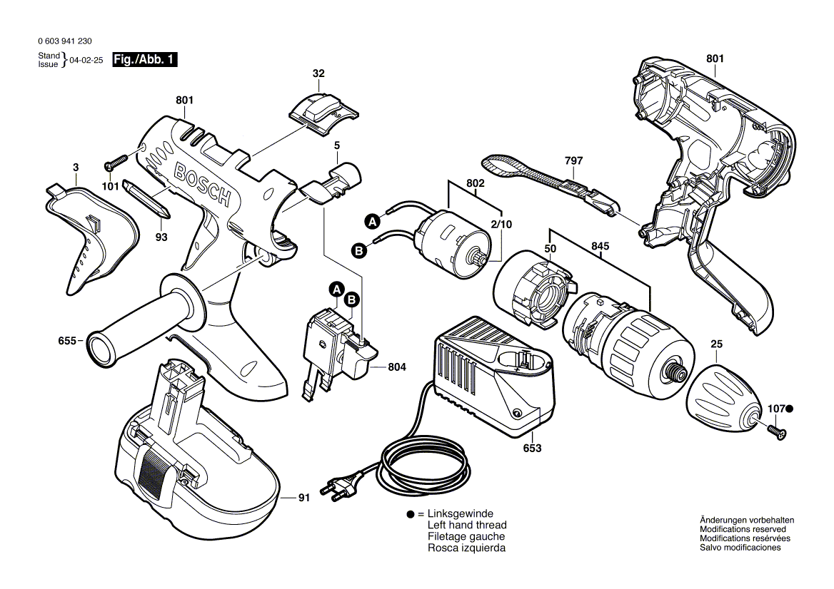 New Genuine Bosch 2601099144 Adjusting Slide