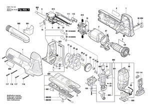 New Genuine Bosch 2601099223 Adjusting Slide