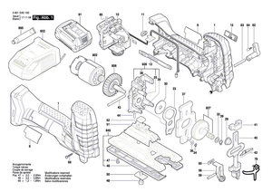 New Genuine Bosch 2601099294 Adjusting Slide