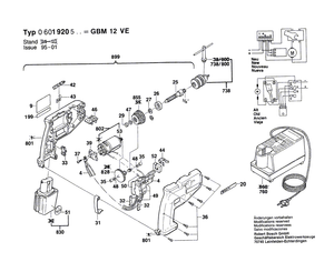 New Genuine Bosch 2601110606 Sticker