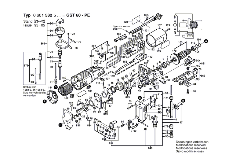 New Genuine Bosch 2601110904 Sticker