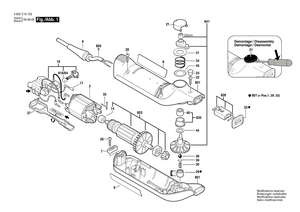 New Genuine Bosch 2601111137 Marking Plate
