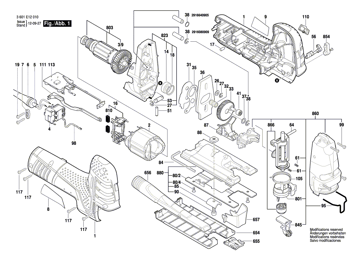 New Genuine Bosch 2601111377 Manufacturer's nameplate