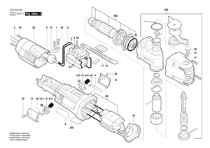 New Genuine Bosch 2601112121 Nameplate
