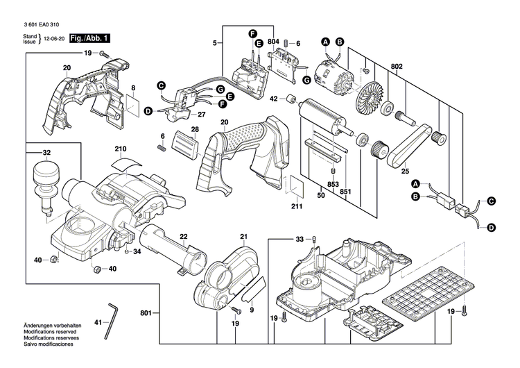 New Genuine Bosch 2601112127 Warning Plate
