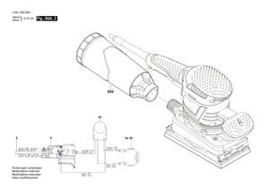 New Genuine Bosch 2601112235 Nameplate